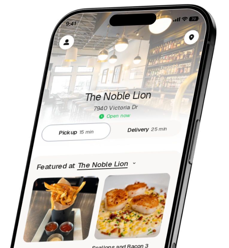 The Noble Lion app preview